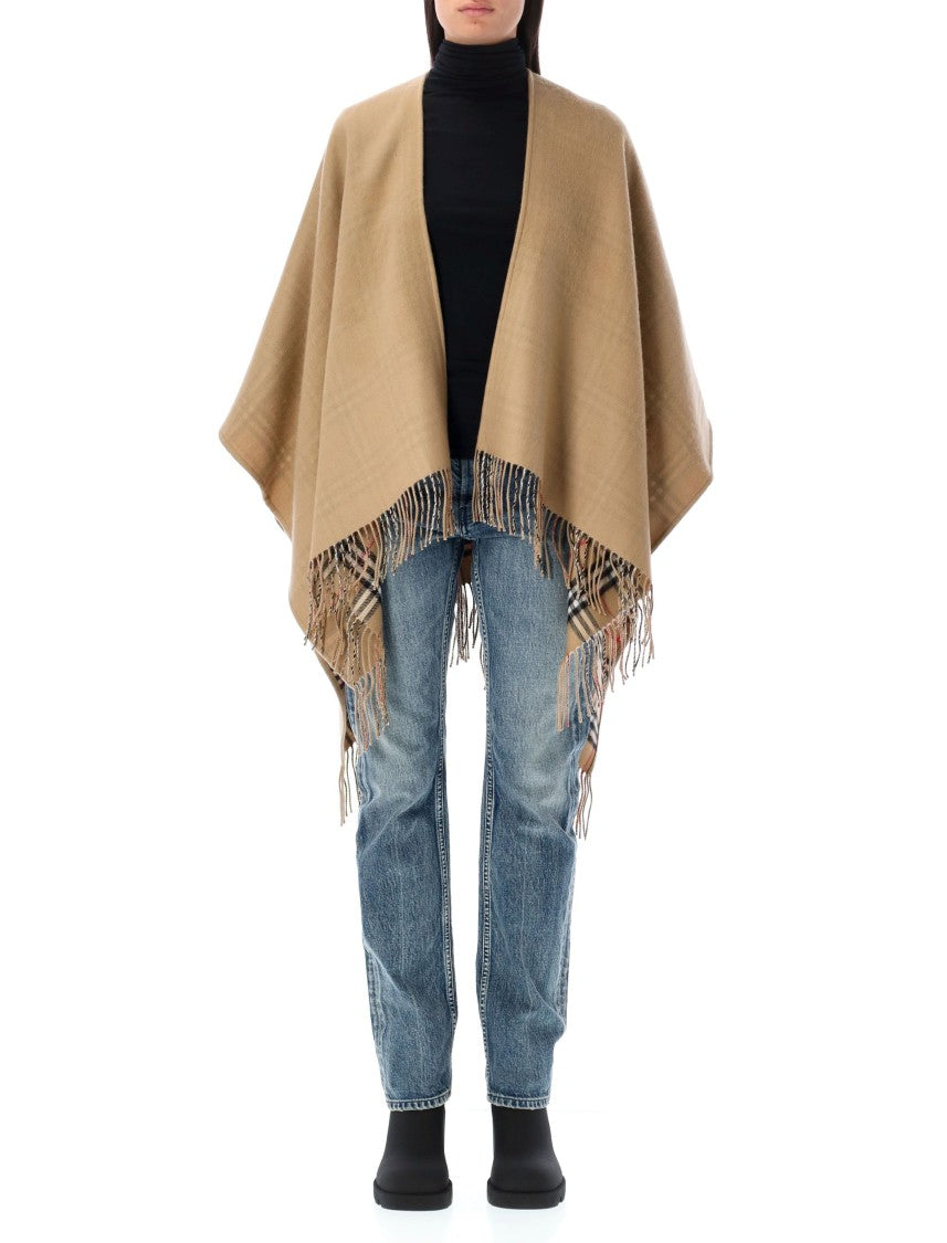 Burberry Reversible Vintage Check Cape