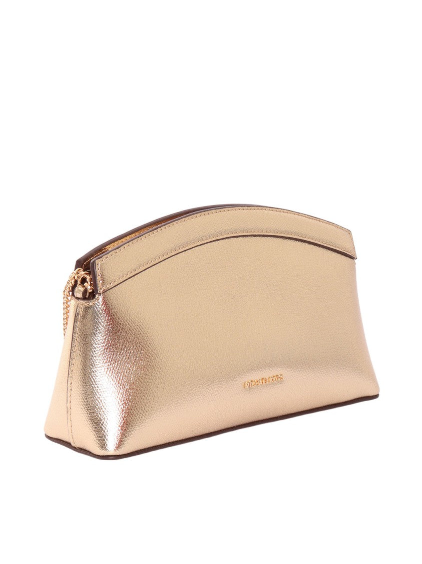 Michael Kors Dome Leather Adjustable Clutch