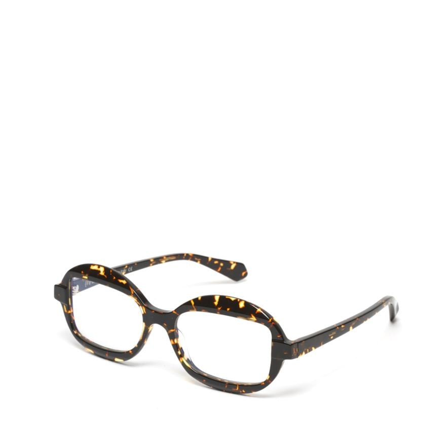 Rewind Sensitive Tortoiseshell Acetate Eyeglasses With Classic Rectangular Frame