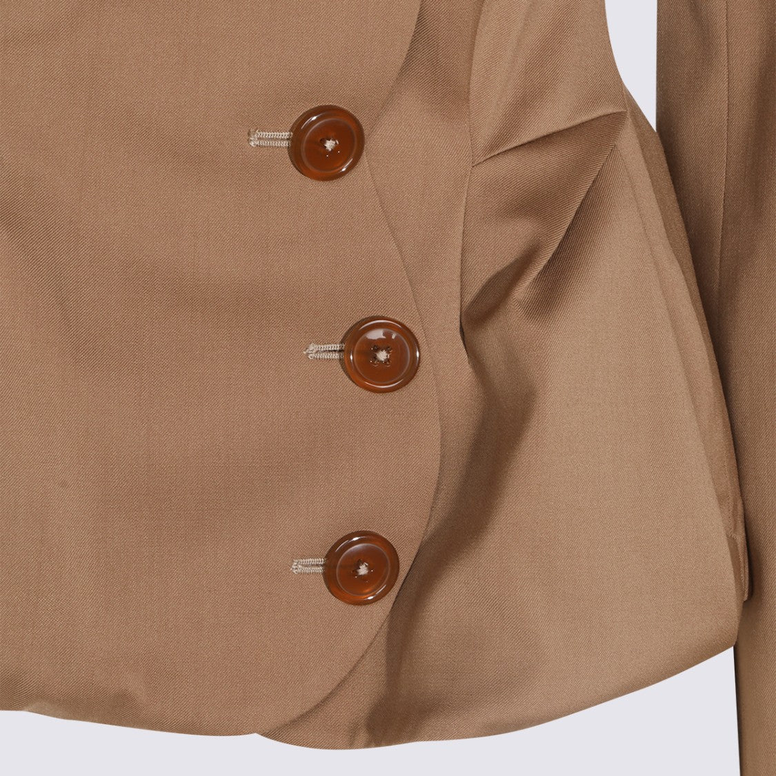 Vivienne Westwood Tailored Asymmetrical Jacket With Draped Lapel Collar