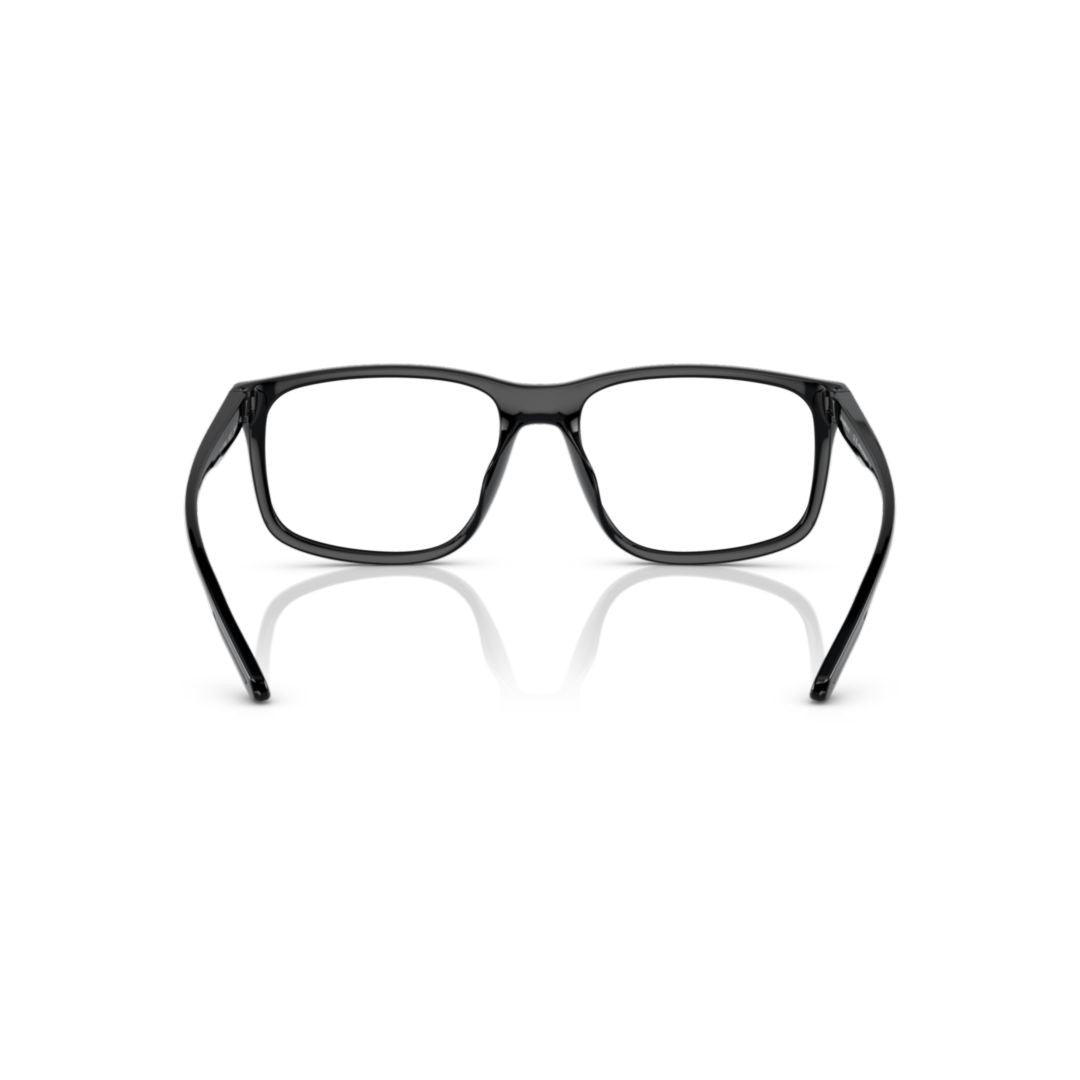 Emporio Armani 3209U Vista Rectangular Eyeglasses With Glossy Black Frame