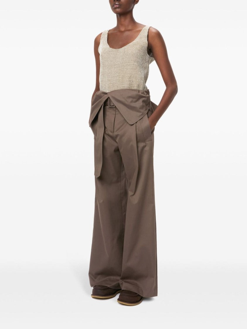J. W. Anderson Fold-Over Trench Trousers
