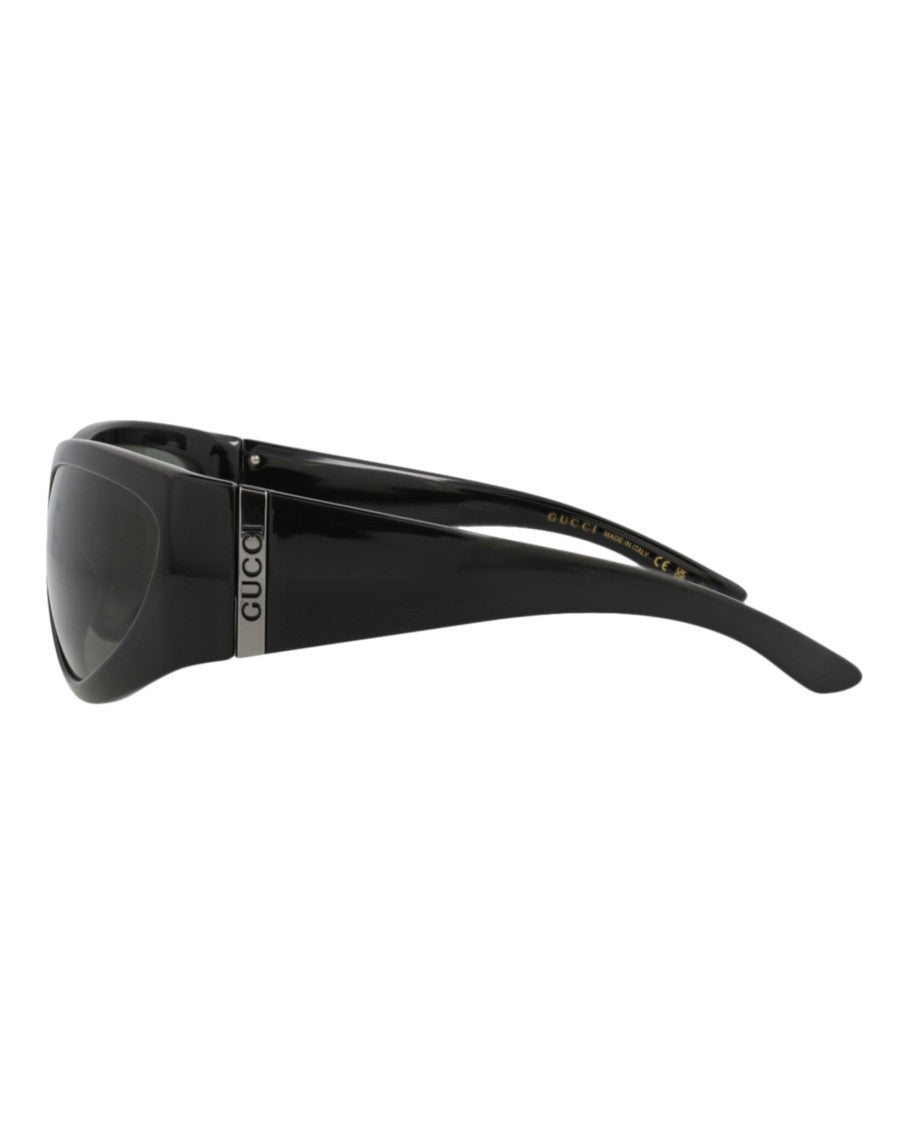 Gucci Shield-Frame Injection Sunglasses