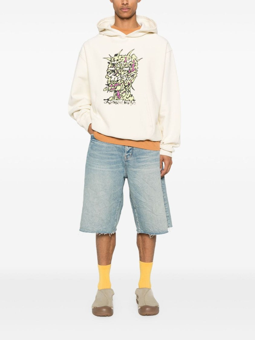 Brain Dead Scrambled Head Hoodie