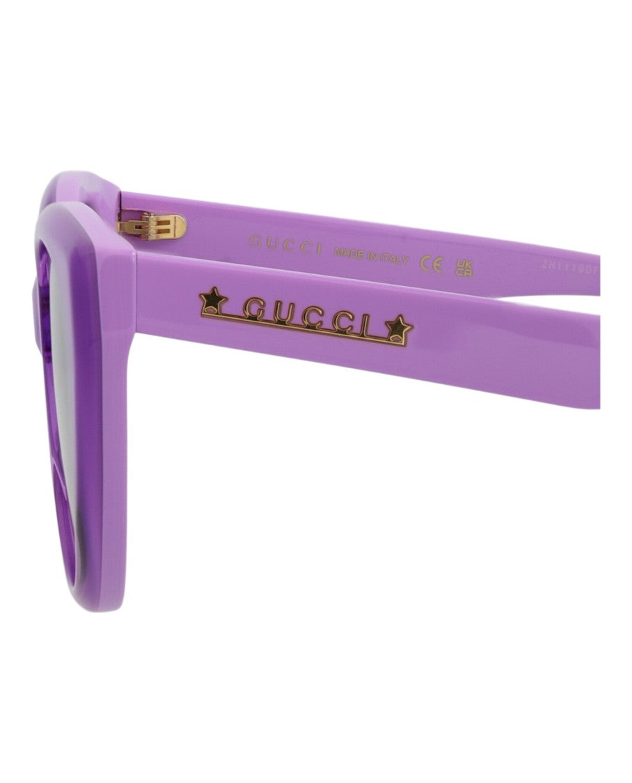 Gucci Cat Eye-Frame Recycled Acetate Sunglasses