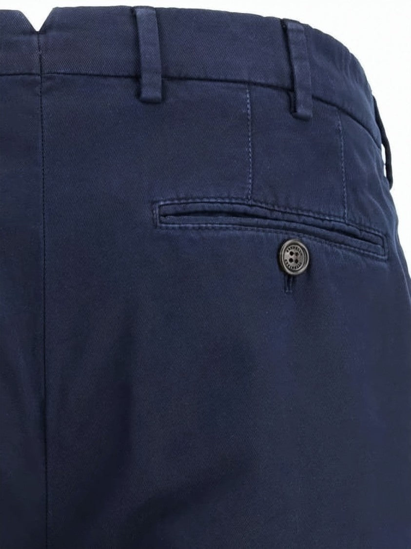 Brunello Cucinelli Tailored Straight Pants With Clean Silhouette And Refined Texture