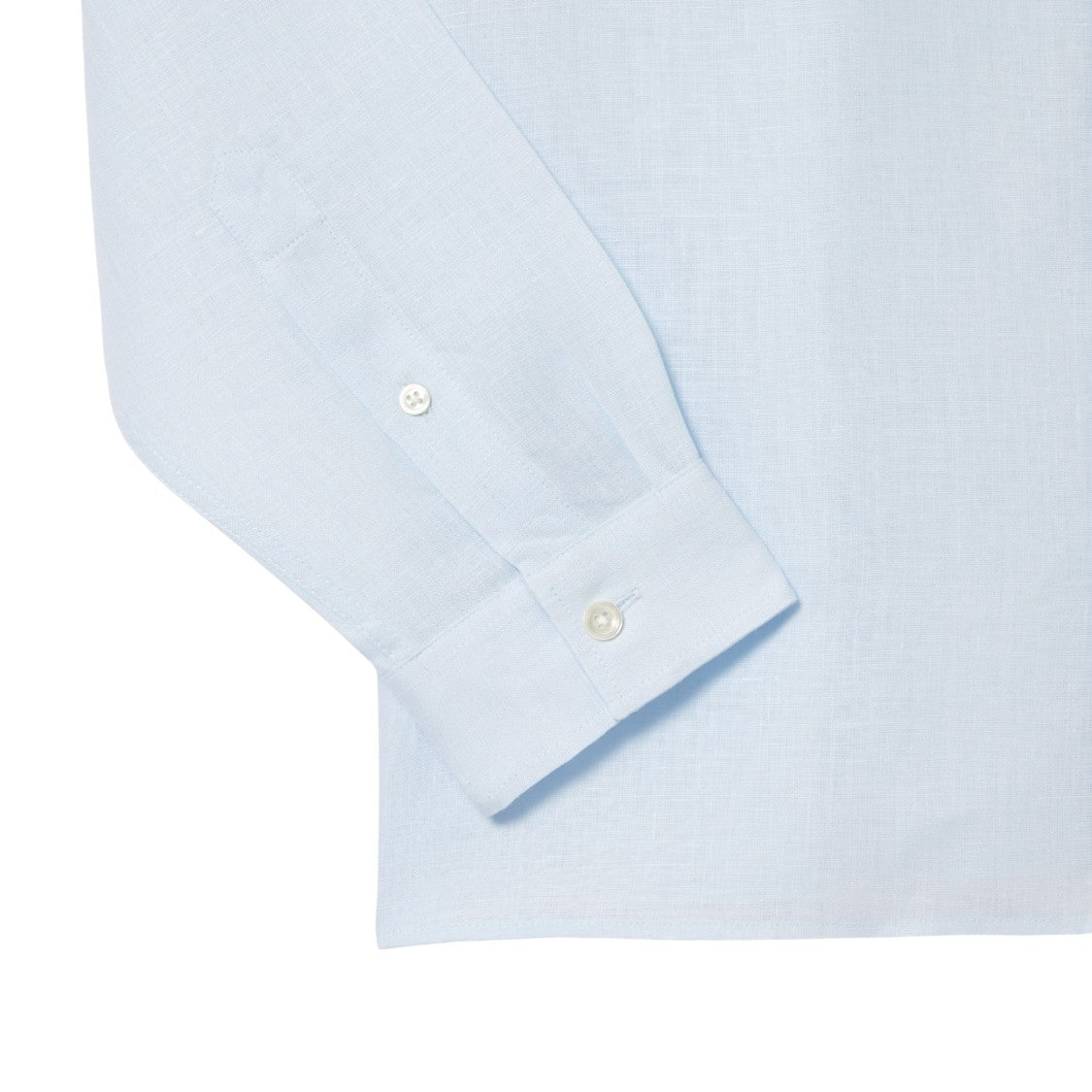 Lacoste Refined Linen Shirt With Mother-Of-Pearl Buttons