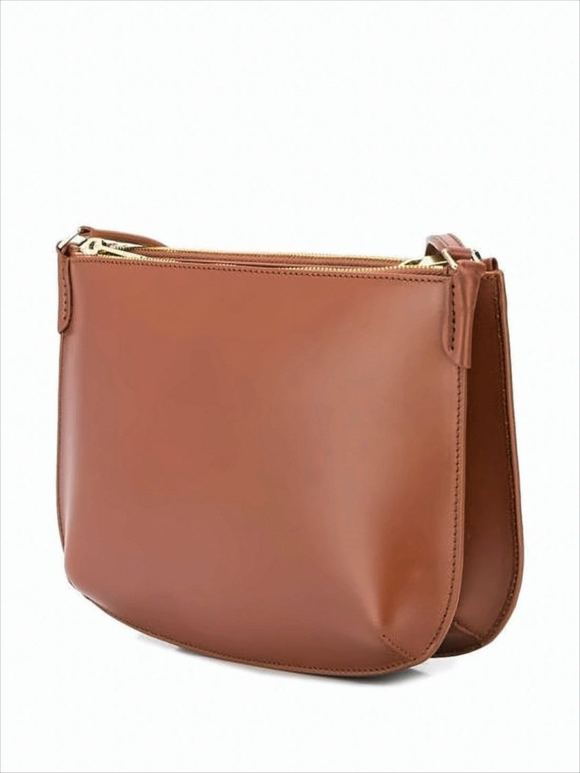 A.P.C. Structured Cowhide Leather Shoulder Bag