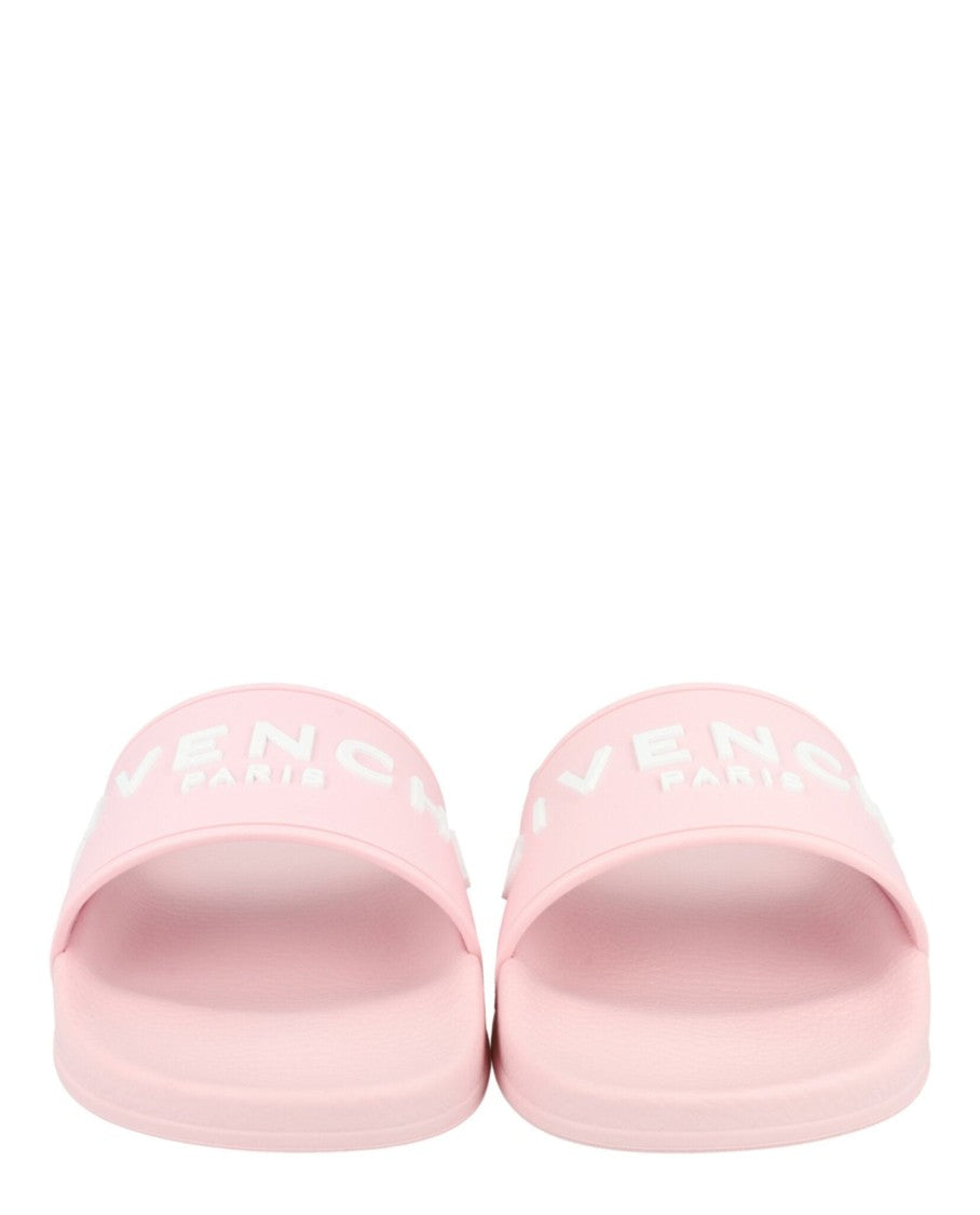 Givenchy Logo Signature Slides