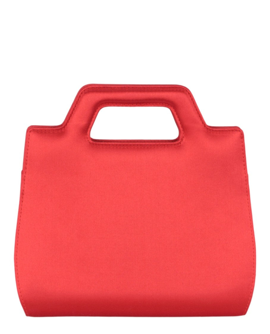 Ferragamo Mini Wanda Satin Top-Handle Bag
