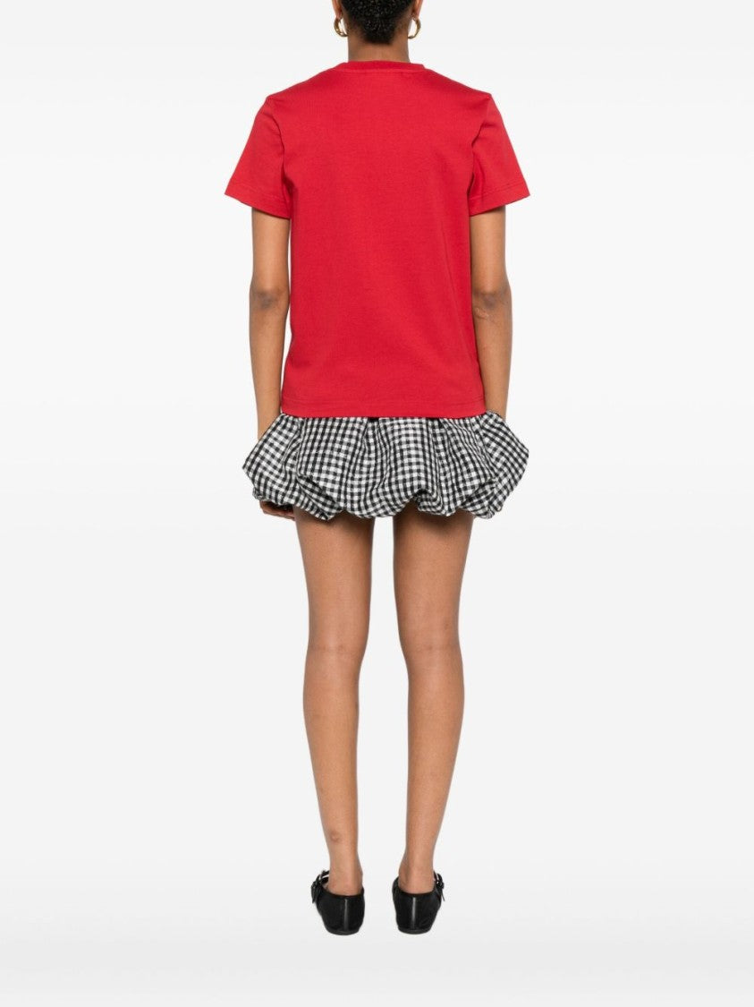 Jacquemus Crew Neck Red Top