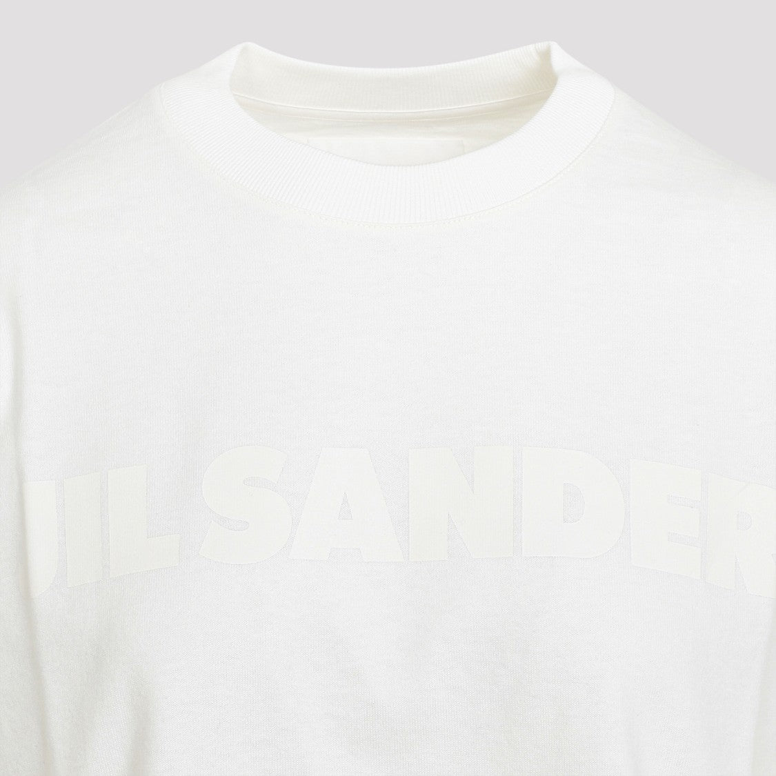 Jil Sander Logo White T-Shirt