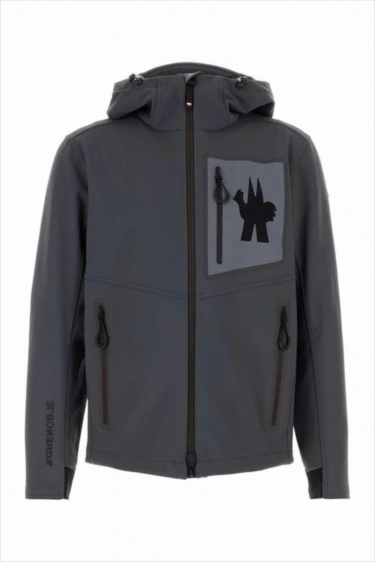Moncler Moncler Hooded Jacket With Front Zipper