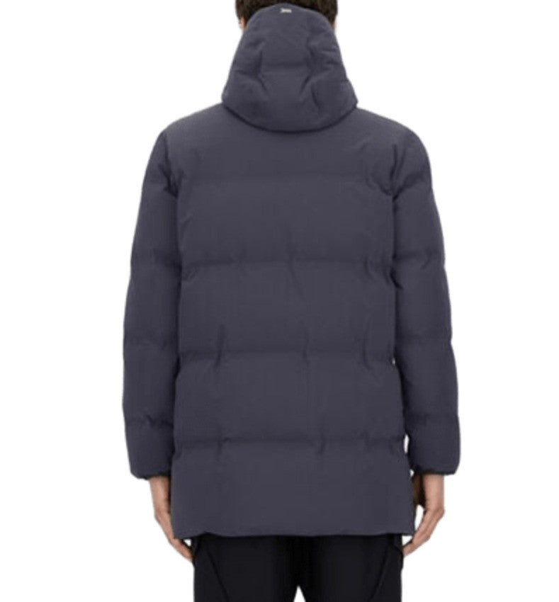 Herno Waterproof Down Jacket With High Collar