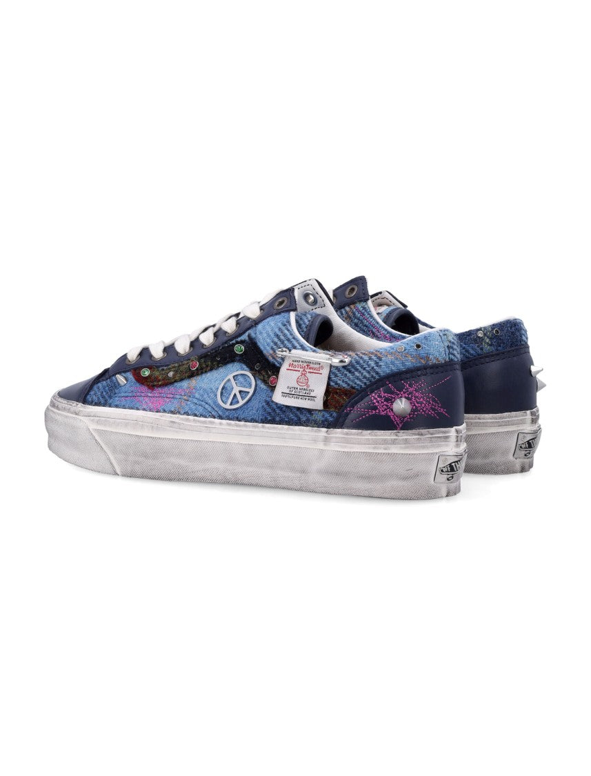 Vans X Otw Blue Lx Old Skool 36 Harris Tweed Low-Top Sneakers