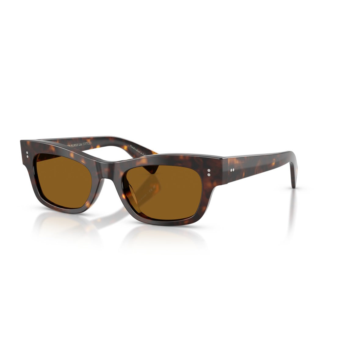 Oliver Peoples 0Ov5609su Rectangular Tortoiseshell Sunglasses With Glossy Finish