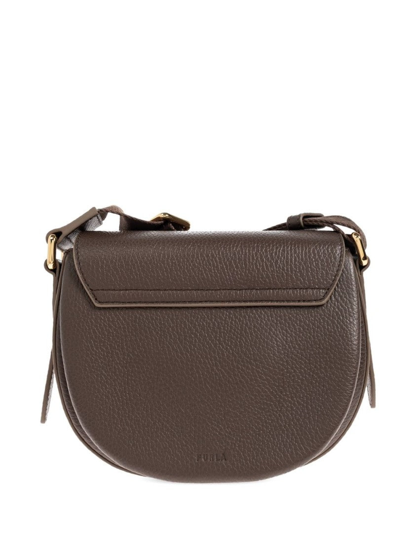 Furla Compact Crossbody Bag With Rounded Flap Closure