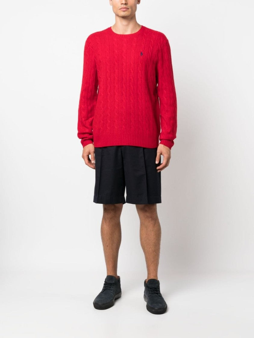 Polo Ralph Lauren Cardinal Red Pony Pattern Pullover