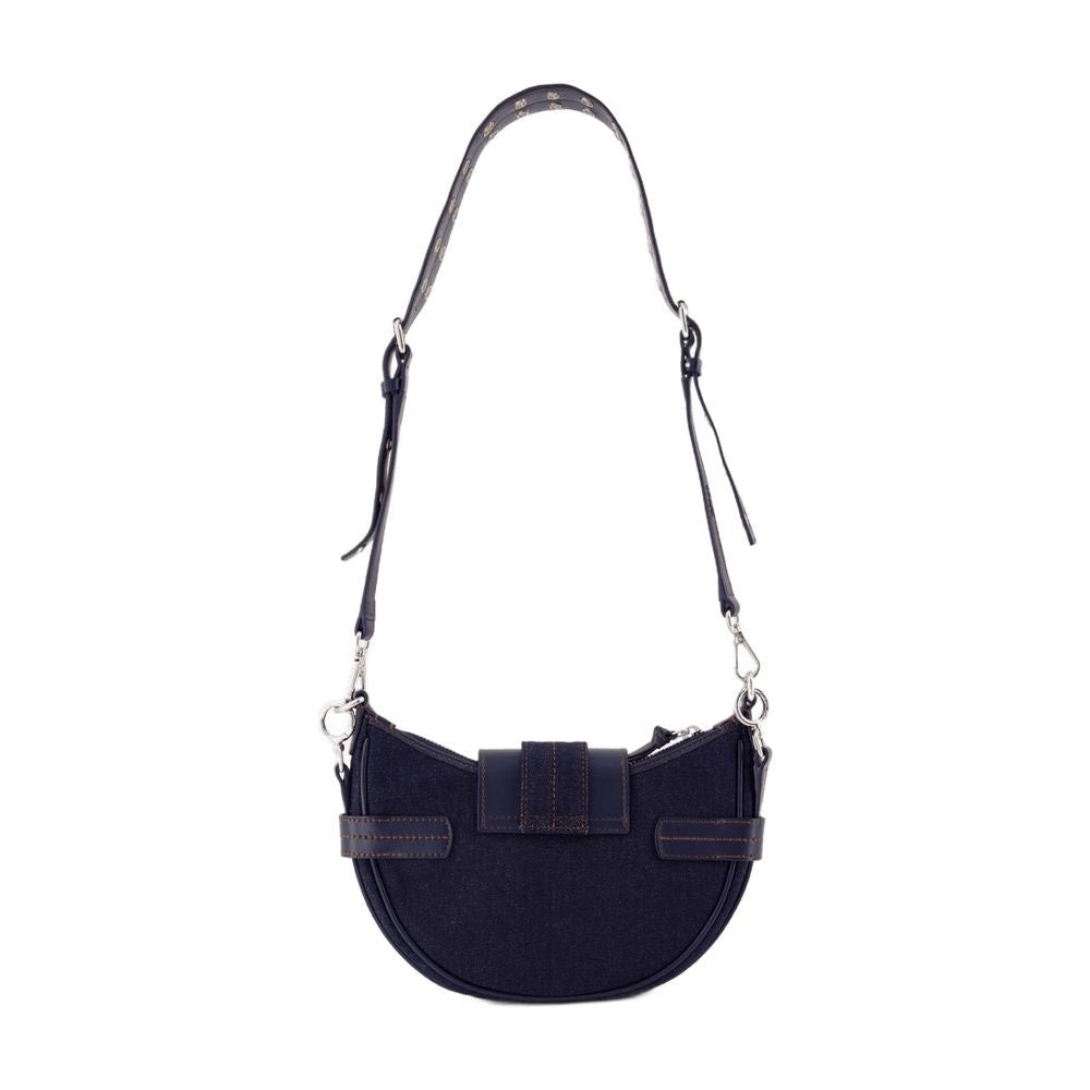 Ganni Bucky Small Crossbody - Cotton - Blue