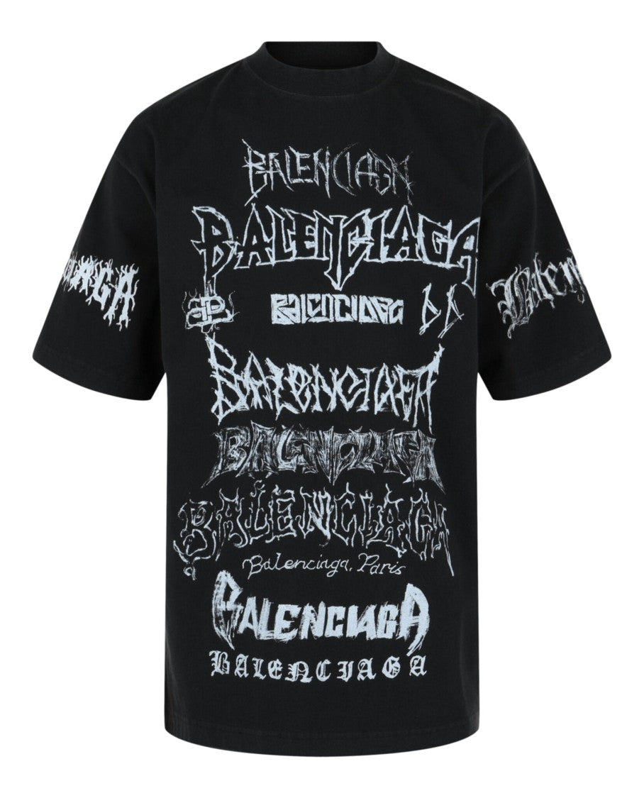 Balenciaga Diy Metal Vintage T-Shirt