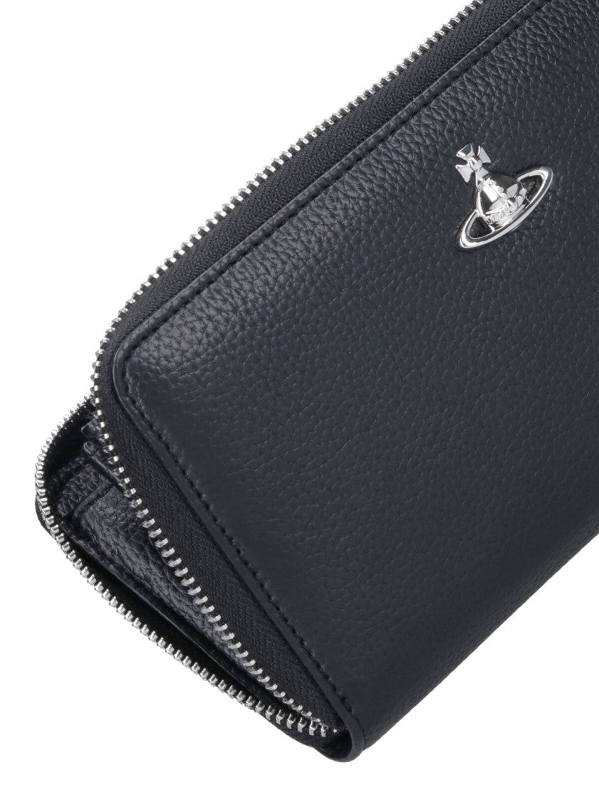 Vivienne Westwood "Orbit" Wallet – Black