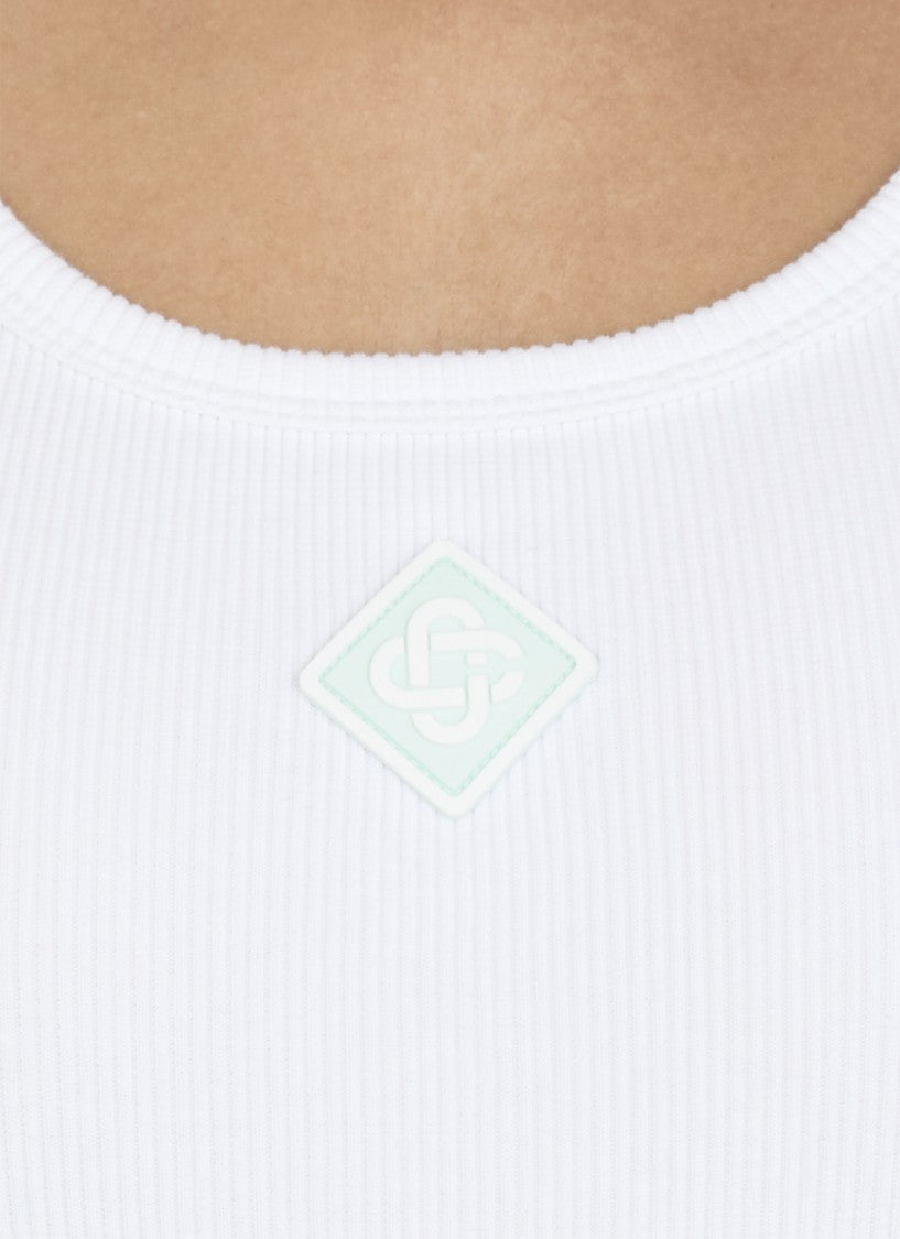 Casablanca White Cotton Top