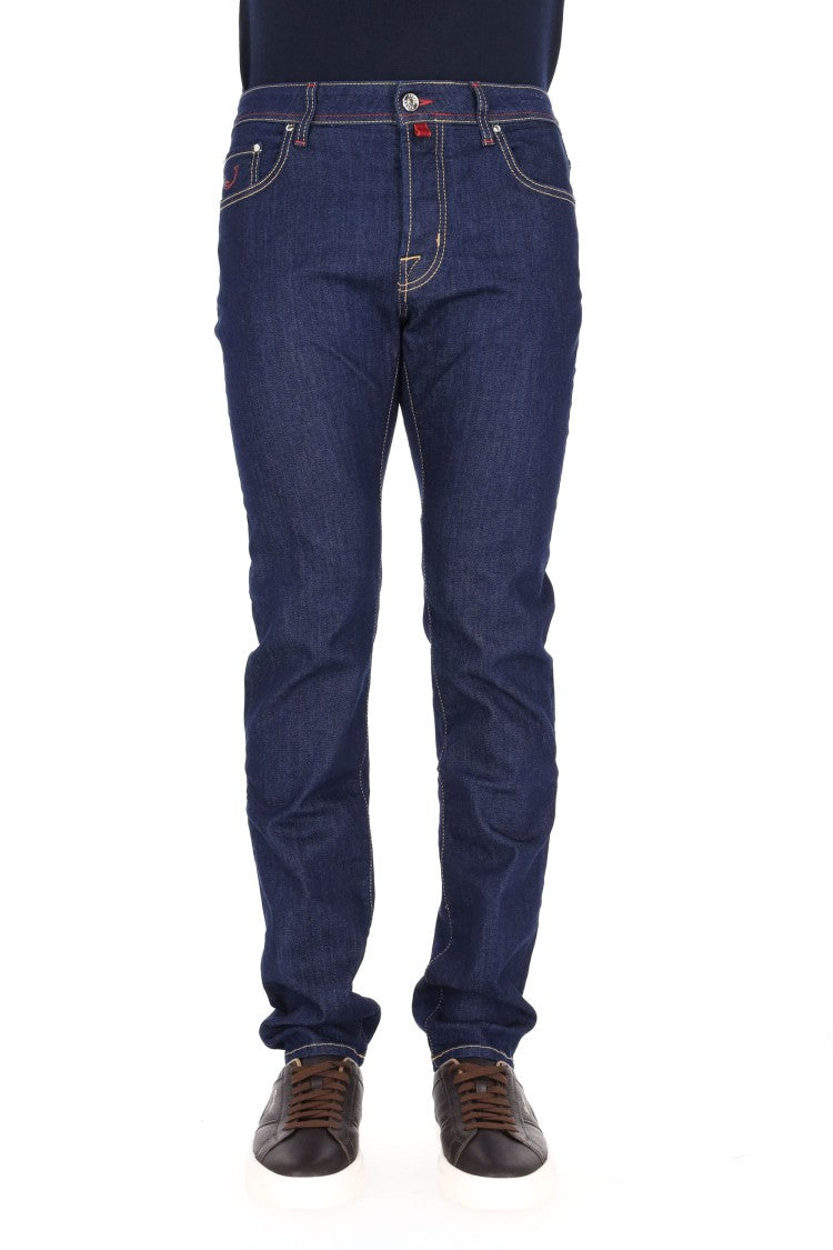 Jacob Cohen Cavallino Bard Fit Red Comfort Denim Jeans