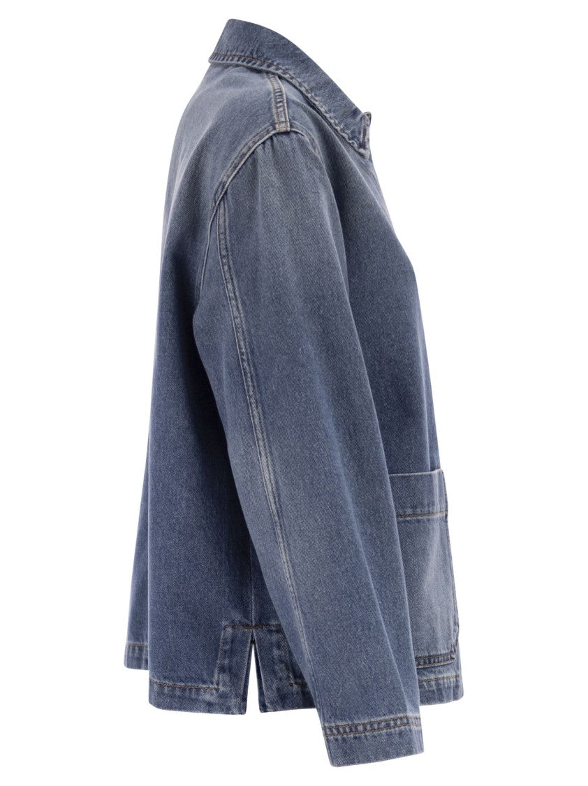 Max Mara Wkdcircoli - Authentic Denim Shirt Jacket