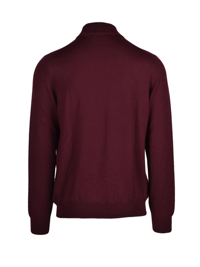 Gran Sasso Turtleneck Sweater In Fine-Knit Virgin Wool