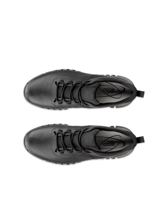 Ecco Textured Cowhide Leather Sneakers
