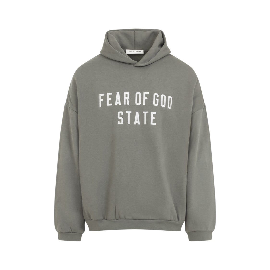 Fear Of God Moss Green Cotton 90S Fit Fleece Hoodie