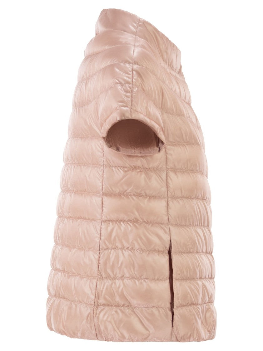 Herno Emilia - Down Jacket With Short Sleeves