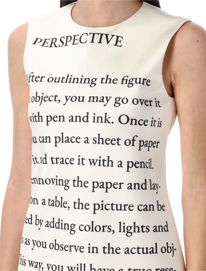 J. W. Anderson Perpective Print Mini Dress
