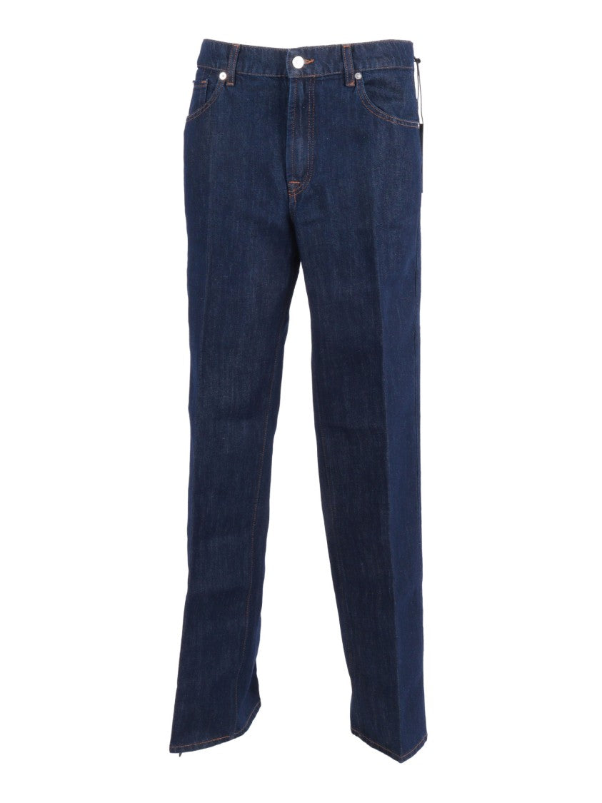 7 For All Mankind Stovepipe Straight Leg Jeans