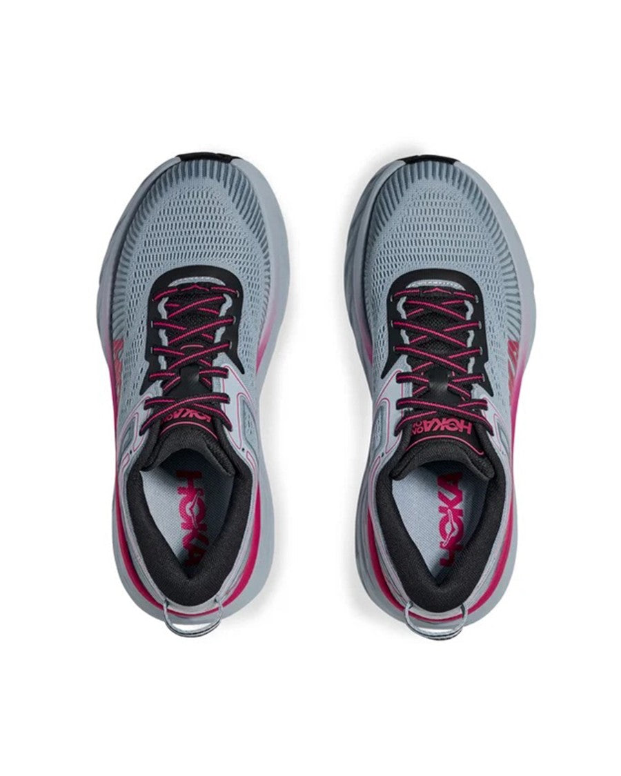 Hoka Mineral Blue Rhubarb Bondi 7 Sneakers