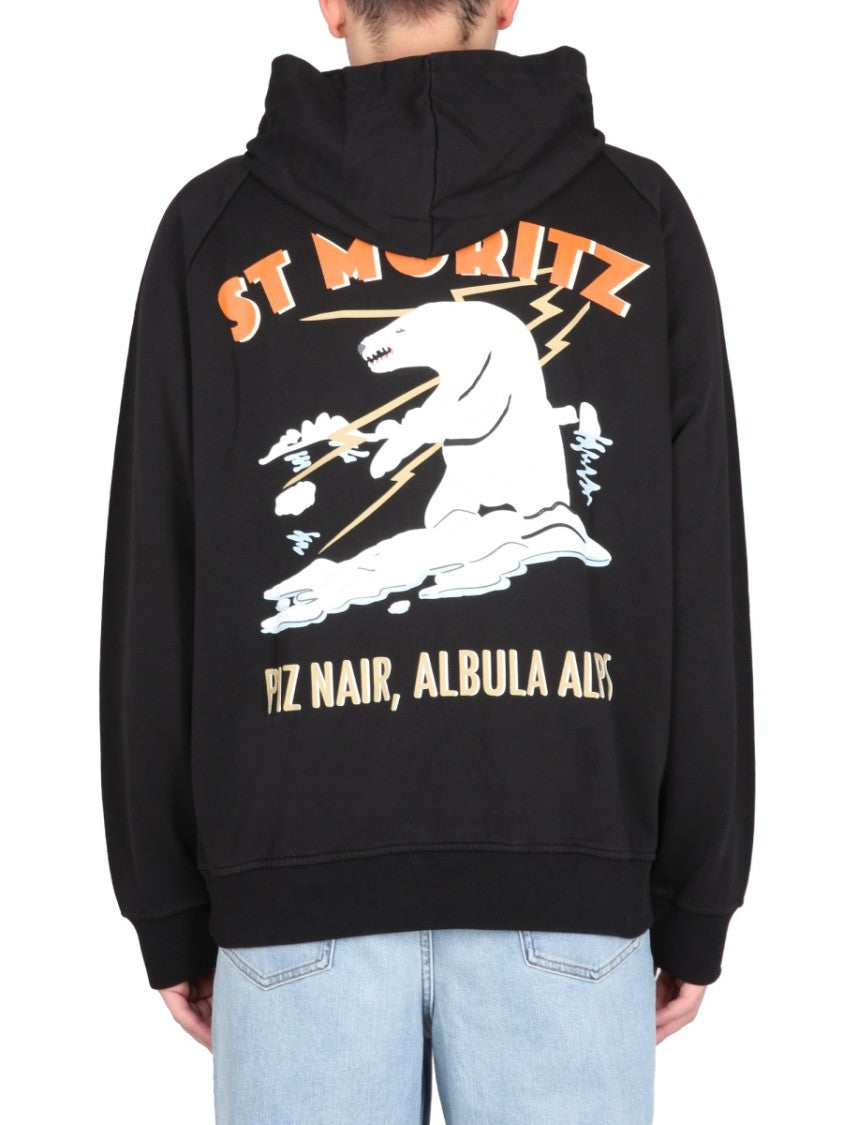 Bally Curling Stmoritz Bear Sweatshirt