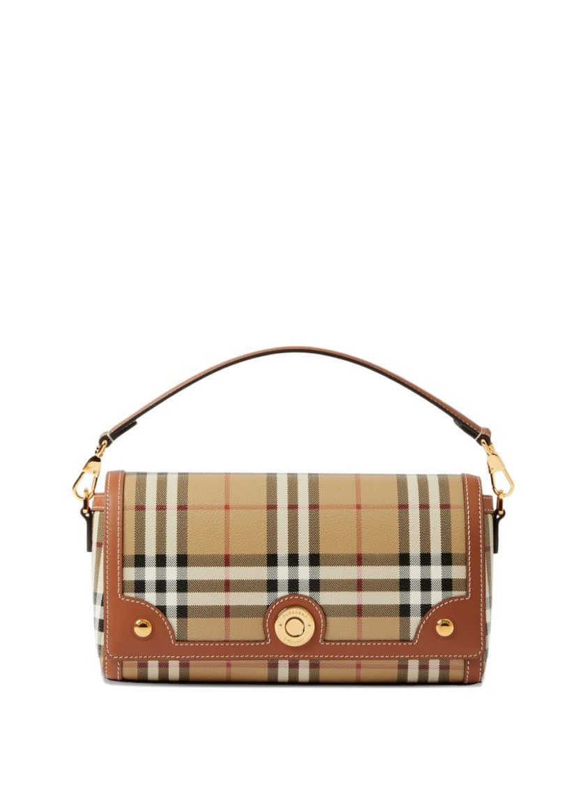 Burberry Rectangular Handbag With Classic Check Pattern