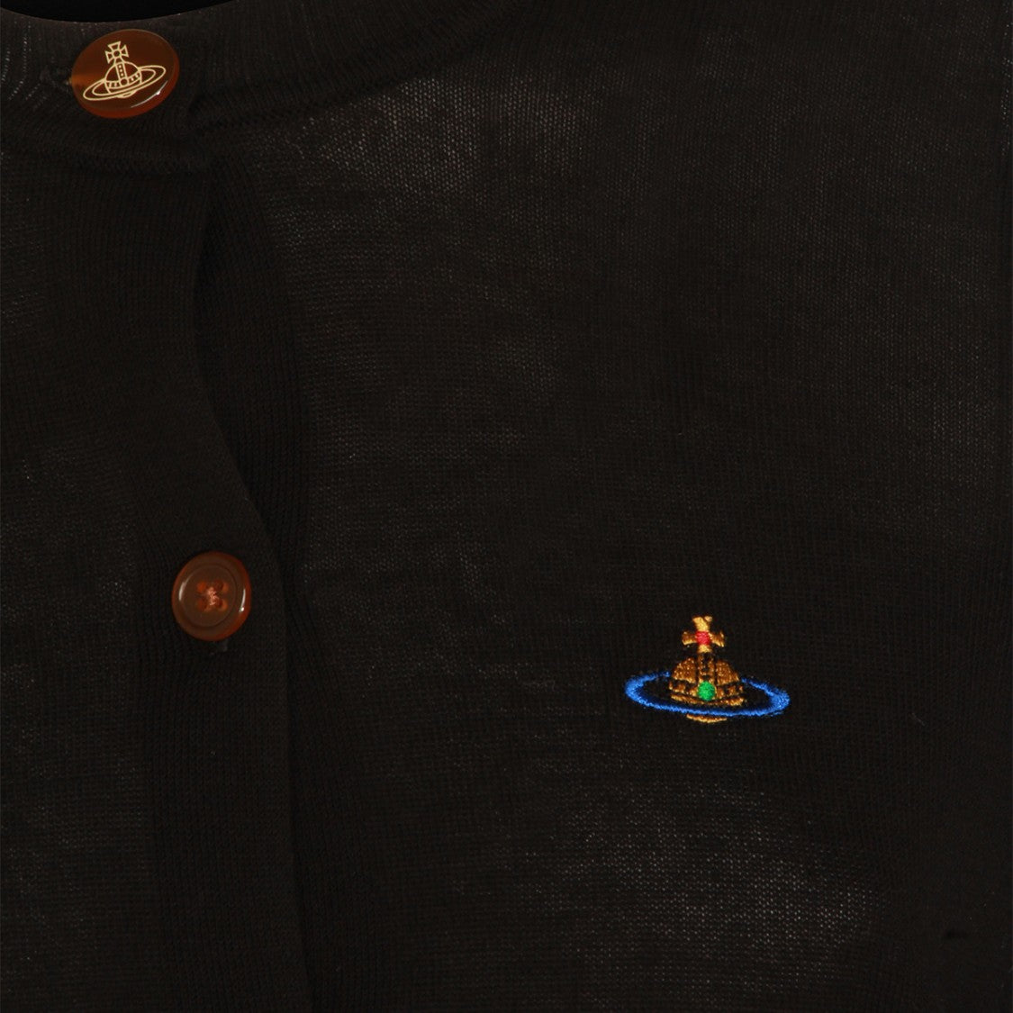 Vivienne Westwood Fitted Cardigan Sweater With Button-Down Front