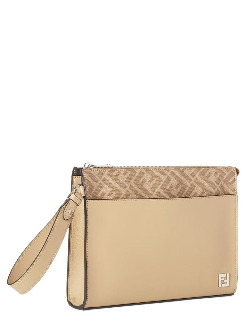 Fendi "Squared Ff" Clutch