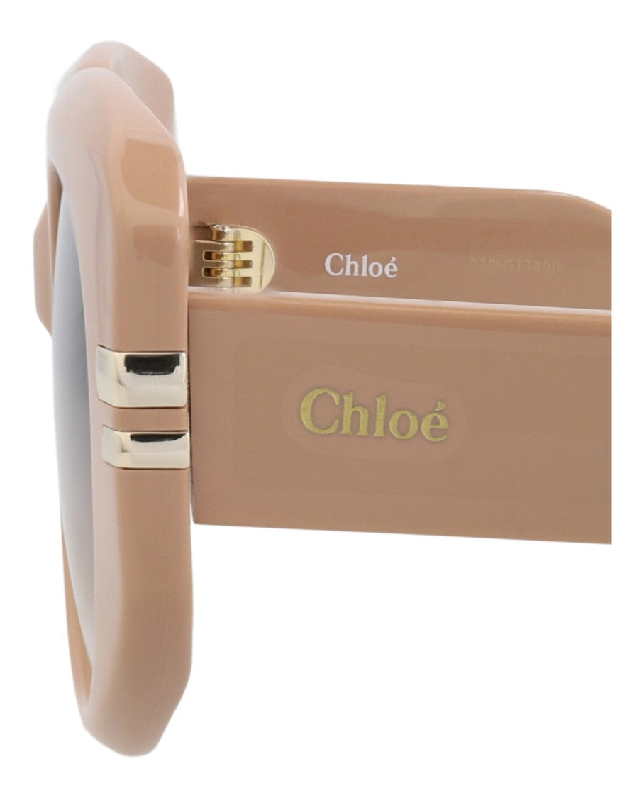 Chloé Square-Frame Recycled Acetate Sunglasses