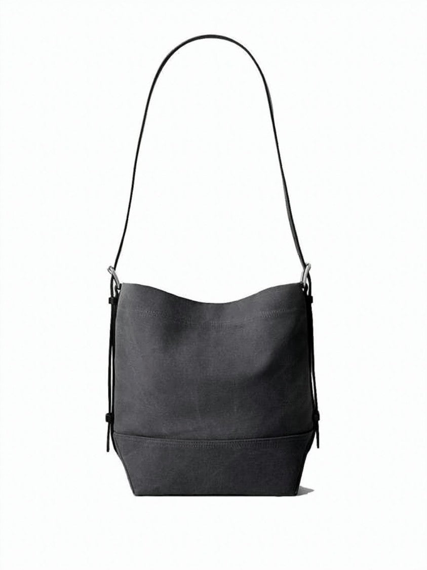 Lemaire Structured Cotton Canvas Small Tote Bag