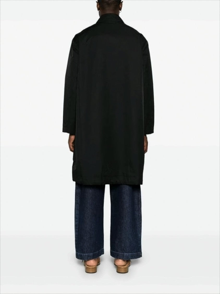 Studio Nicholson Minimalist Black Coat