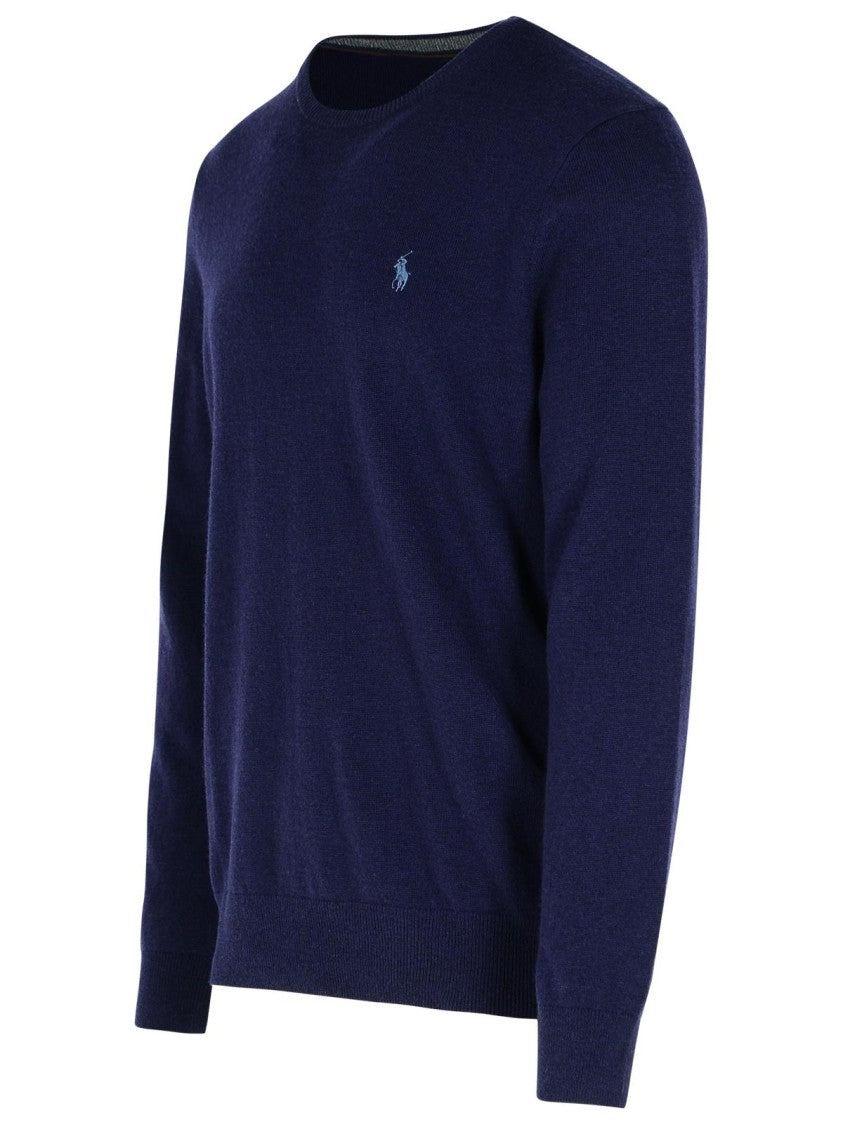 Polo Ralph Lauren Navy Wool Sweater