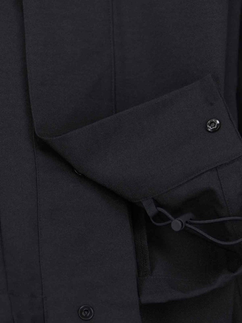 Y-3 Track Pants In Recycled Black Fabric, Elasticated Mid-Rise