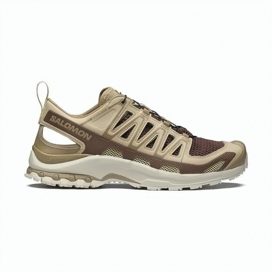 Salomon Breathable Textile Sneakers With Supportive Cage Design