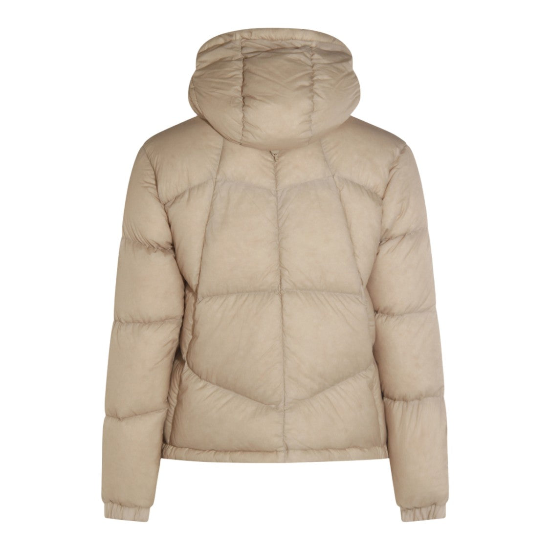 K-Way Quilted Padded Jacket With Attached Hood