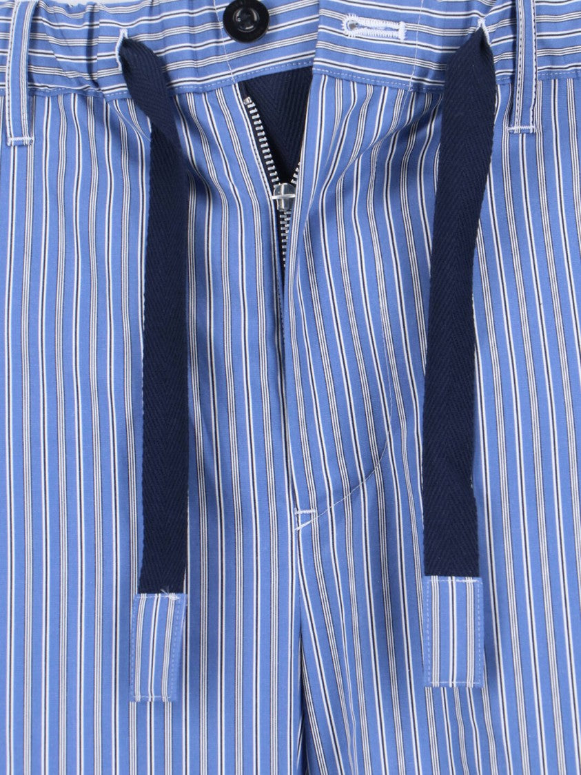 Sacai Tailored Fit Trousers With Straight Leg