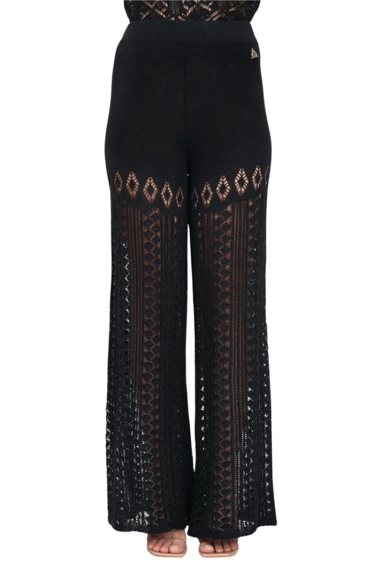 Akep Akep Linen/Cotton Pants - Black