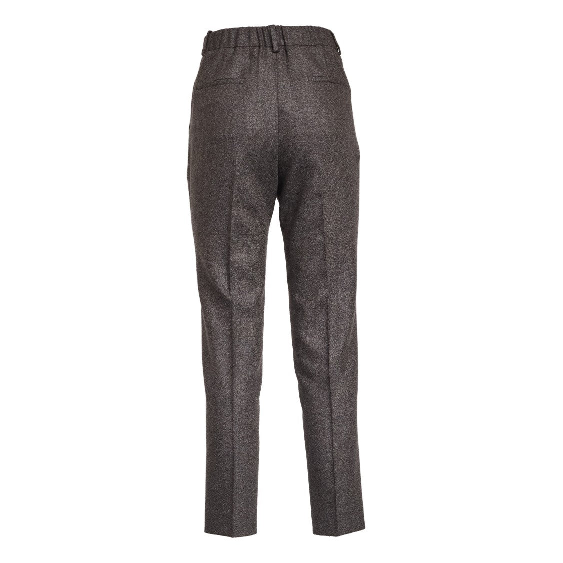 Incotex Straight-Leg Pants With Partially Elasticized Waistband