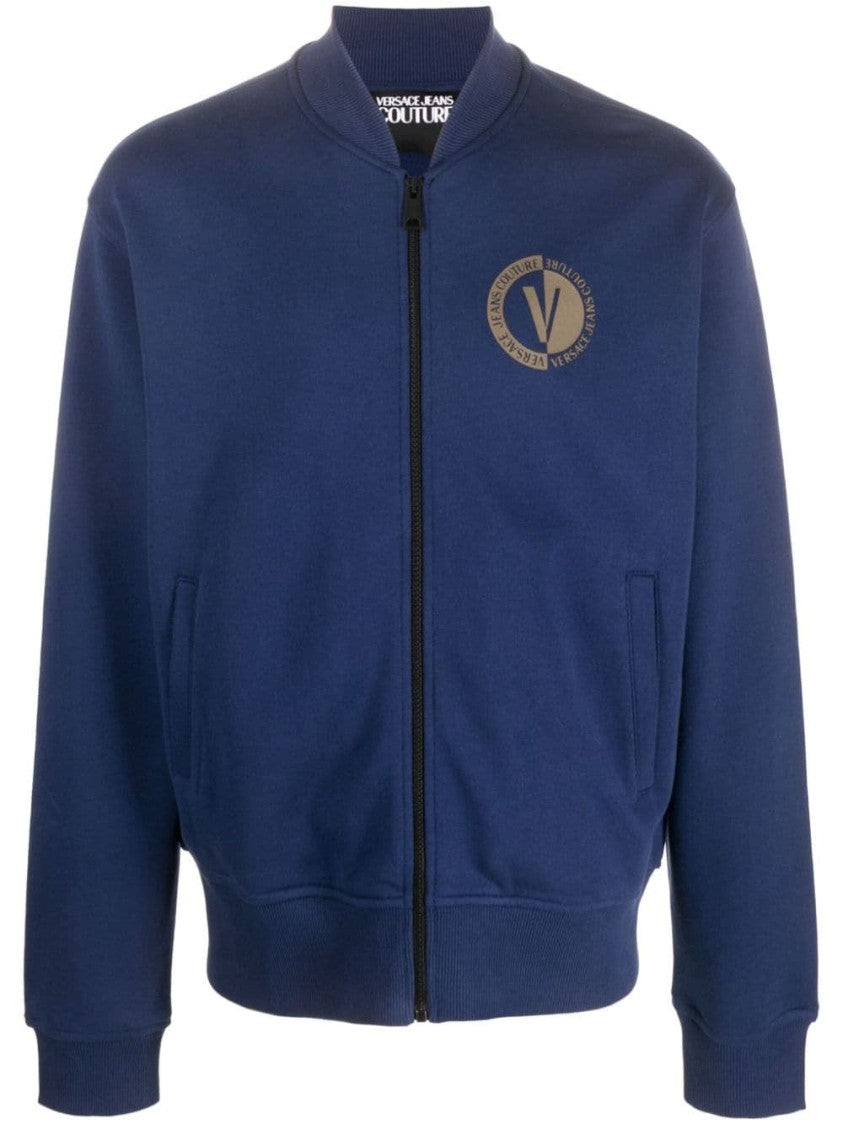 Versace Jeans Couture New V Emblem Logo Sweatshirt